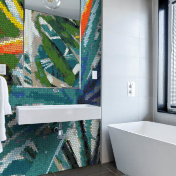 mozaika do łazienki - Trufle Mozaiki - abstrakcja - natura -