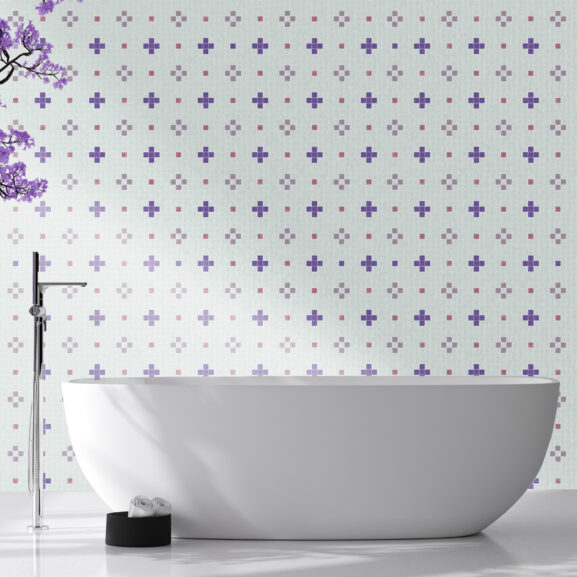 Bathroom mosaic - bath - Trufle Mozaiki